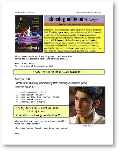 thumbnail, Slumdog Millionaire